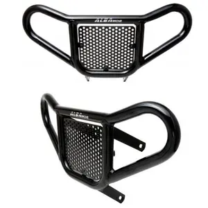 R2 ATV Front Bumper Black 1" 6061 T6 Aluminum Lightweight Strong ARMAT by Alba Racing