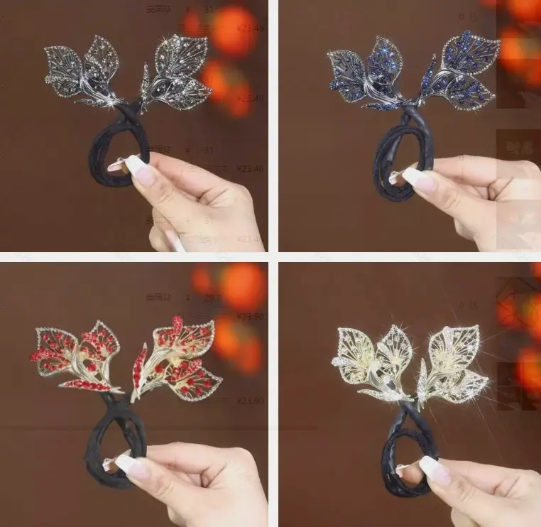 1 calla lily hair artifact twist chuck ball head high-end elegant temperament lazy hairpin fashion hair accessories.