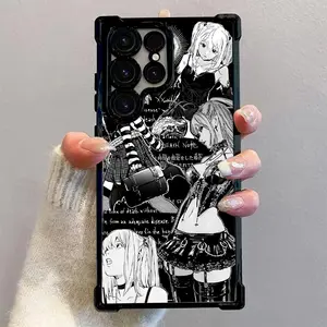 Anime D-Deaths N-Notes Phone Case Suitable for Samsung Galaxy S26 S25 S24 A57 A37 A07 A26 A36 A55 A35 A06 A16 A05 A14 A24 A34 A54 A15 A05S A25 A04e A04 S23 S22 S21 FE Ultra Plus Edge 4G 5G Anti Fall Transparent Soft Back Cover Casing