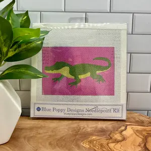 Alligator Needlepoint Kit