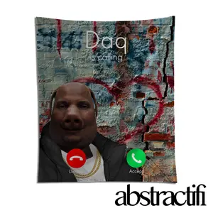 Daq is Calling... Meme Wall Flag Room Banner College Wall Art for Dorms & Apartments