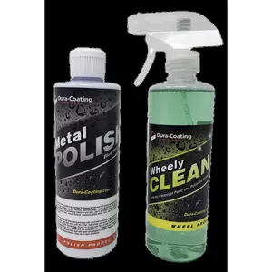 16oz Blue Premium Metal Polish & Wheely Clean Concentrate Aluminum Pre-Cleaner