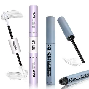 RIEFINELIFE 3-in-1 Lash Bond Seal & Remover | Waterproof Heat-Resistant Eyelash Glue  |180H Long-Lasting Hold Sweat-Proof No Smudge | Safe for Swimming Beach | Professional Lash Extension Kit ，Makeup ，Cosmetic