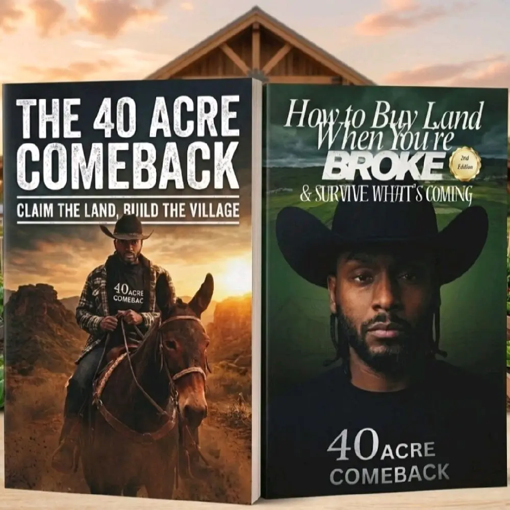 Land Ownership Book Bundle: The 40 Acre Comeback, How To Buy Land When You're Broke, and Survive What's Coming (2nd Edition)