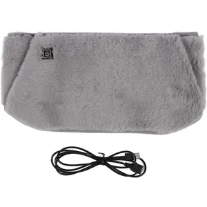 Electric Heating Pad Wrap,with Hand Pockets,Electric Heated Waist Belt for Period Cramps Body Joints Pain,USB Adjustable Temperature Hand Warmer Wrap Around Heating Pad