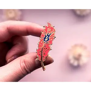 Phoenix Feather Pin