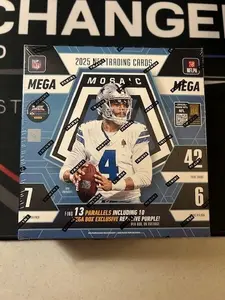 2025 Panini Mosaic Football Mega Box (Reactive Purple Parallels!)