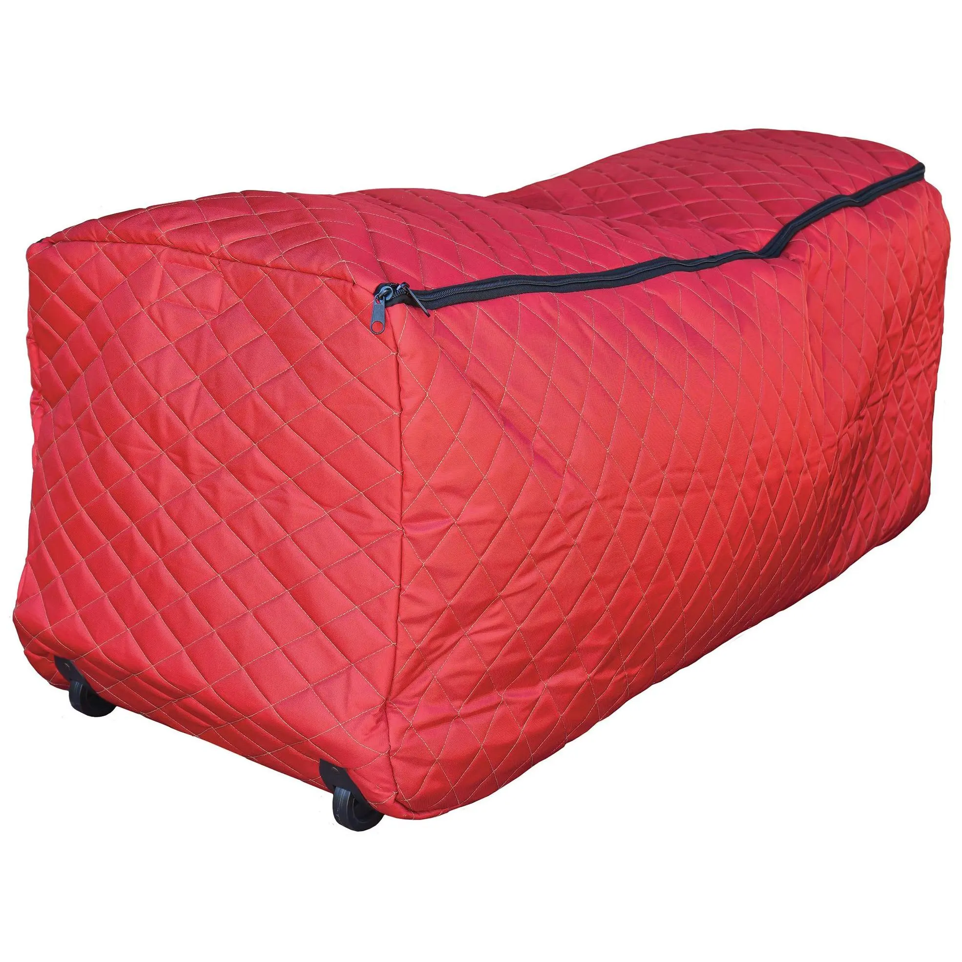 Northlight Quilted Rolling Christmas Tree Bag For Trees 6-9'