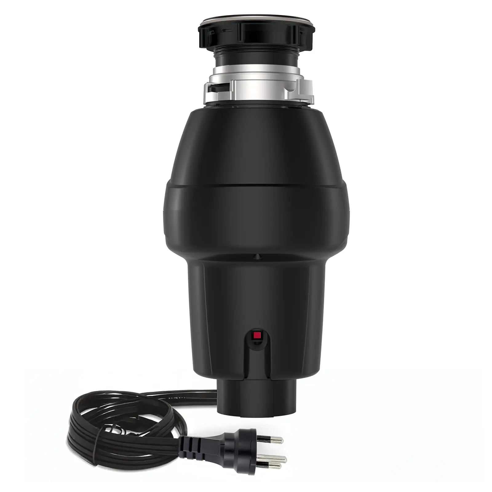 1/2HP Garbage Disposal, Power Series Connect Continuous Feed Food Waste Disposer, Black