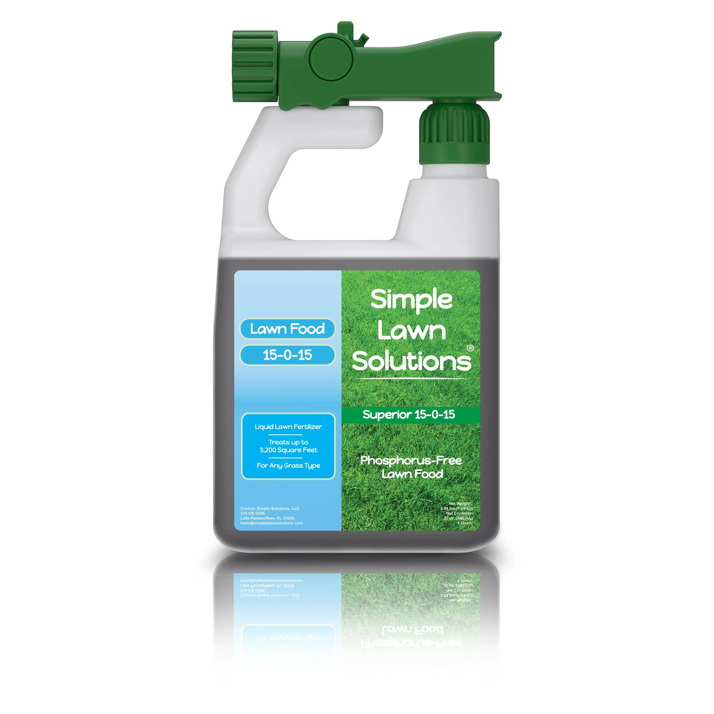 Lawn Food: 15-0-15 Phosphorus- Free (32 ounce)