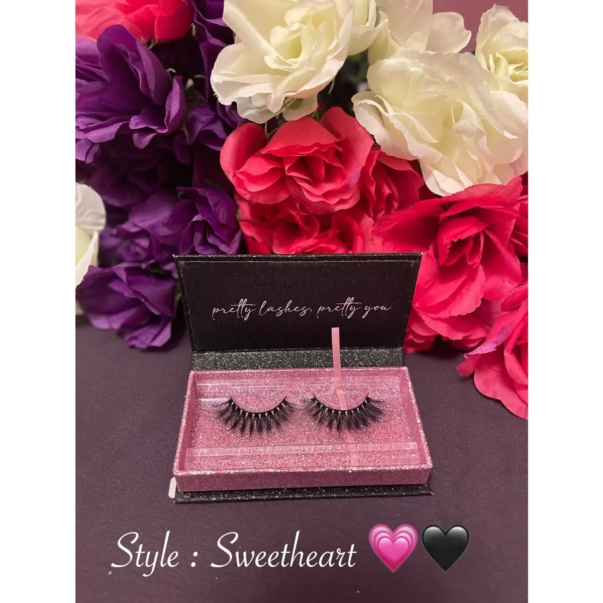 “Sweetheart” 21mm Lash Extension