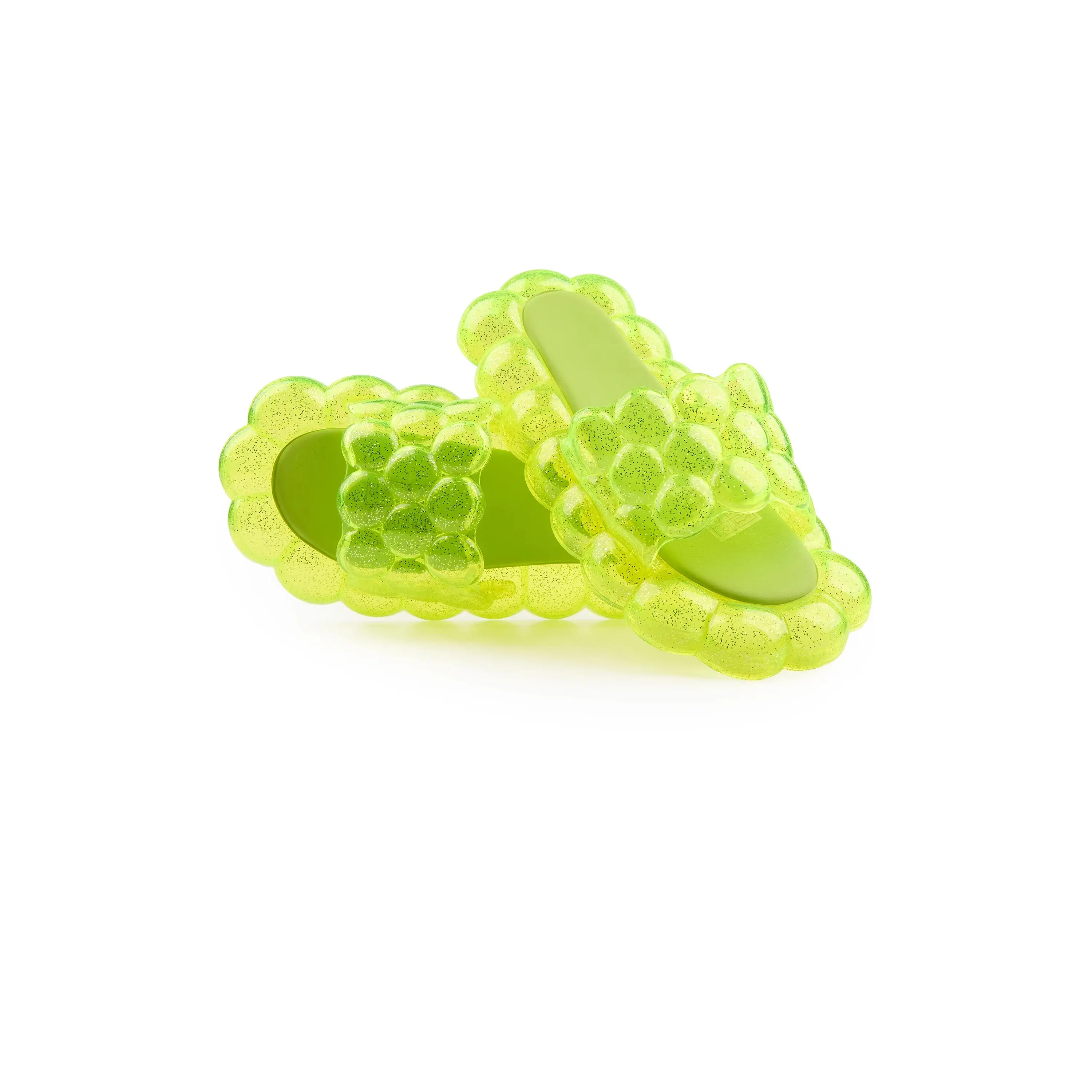 Langie Lime Bubble Slides