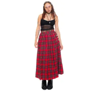 Muzzle Plaid Maxi Kilt