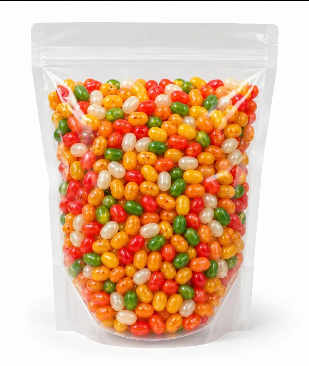 Jelly Belly Bulk Tropical Gourmet Sweet Fruit Jelly Beans Mix - Top Banana, Coconut, Peach, Orange Crush, Watermelon Flavors - Premium Soft Chewy Candy, 2.5lb Bag for Party Buffet, Birthday Piñata Snacks