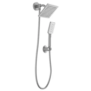RBROHANT Rain Shower Head Combo with Detachable Head 304 Stainless Steel Safe System for Ultimate Bathroom Bliss & Comfort