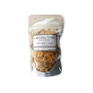 Reiki Charged Calendula Flowers Wildcrafted in Egypt Loose Leaf Dried Whole 10 gram bag Small Sample DIY Decor