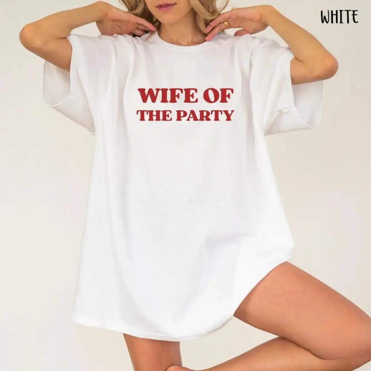 Wife Of The Party TShirt, Bride to be gift, Engagement Party gift, Bachelorette Party tee, Funny Bride Tee, Bride Tribe Shirt,Tee Casual Womenswear