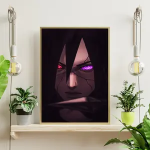 Sasuke  Naruto  Anime Wall Art  Anime Room Decor  Manga Poster  Anime Prints  Wall Art, Gift for Her Him, No Frame, Free-Shipping
