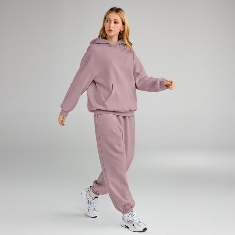 AUTOMET Womens 2 Piece Outfits Lounge Hoodie Sweatsuit Sets Plus Size Fall Fashion Clothes Airport Travel Pants Tracksuits