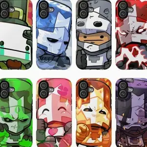C-Castle Game C-Crashers Phone Case – Gift for Fans & Gamers, Compatible with iPhone X, 11, 12, 13, 14, 15, 16, 17 & more