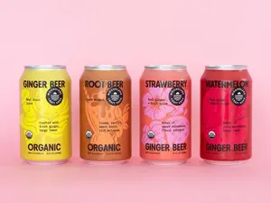 Variety 12 Pack of Moonglade Craft Soda--All 4 Organic Flavors, made with real juice and botanical extracts
