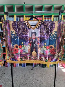 San Simón Poncho | Handmade Spiritual Clothing | One-Size Fits All