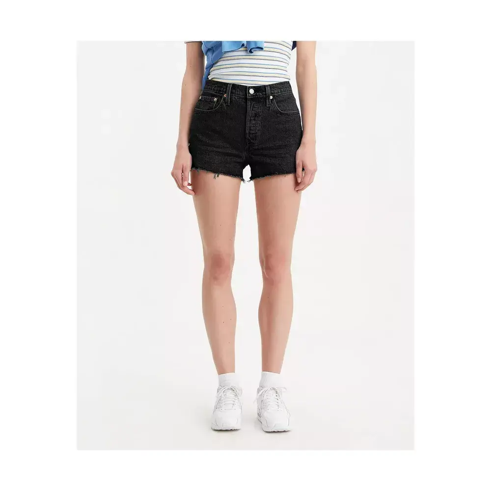 Levi's 501 Original Women's High-Rise Distressed Jean Denim Shorts