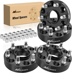 Nilight Hubcentric Wheel Spacers 6x5.5 for 1999-2019 Chevy Silverado GMC Sierra 1500 Yukon XL Avalanche, M14x1.5 Studs 78.1mm Bore Wheel Spacers 1.5 inch for Tahoe Suburban-4PCS Automotive Accessories Car Accessories Truck