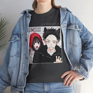 Kaoru Hana wa Rin to Saku - Kaoruko Waguri x Rintaro Tsumugi | Anime Graphic T-Shirt | Japanese Cotton Tee