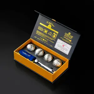 Noblesip Golf Steel Whiskey Ice Balls