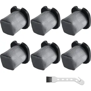 6 Pack CH701 Vacuum Filter Replacement Compatible with Shark Cyclone PET Handheld Vacuum CH700, CH701, CH701C and CH700WM, Compare to Part# XDCFCH700