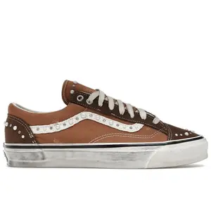 Vans Men's LX Old Skool 36 Pearlized Pack Vintage Cocoa Brown Skateboarding Shoes, from StockX