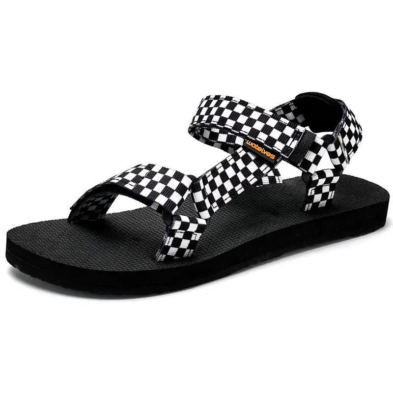 WateLves Womens Summer Sandals Hiking Sandals with-Arch-Support Webbing Outdoor Beach Sandals for Traveling Trekking and Camping,travel essentials,camping essentials#sohochic
