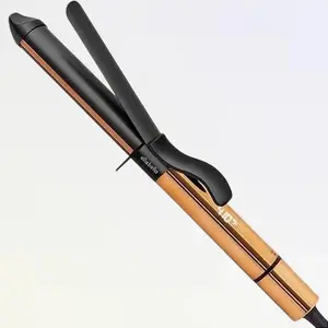 ELLA BELLA Ceramic Curling Iron 1 Inch Professional Hair Curler with Heat Resistant Case & STYLING GLOVE for All Hair Types Comfort