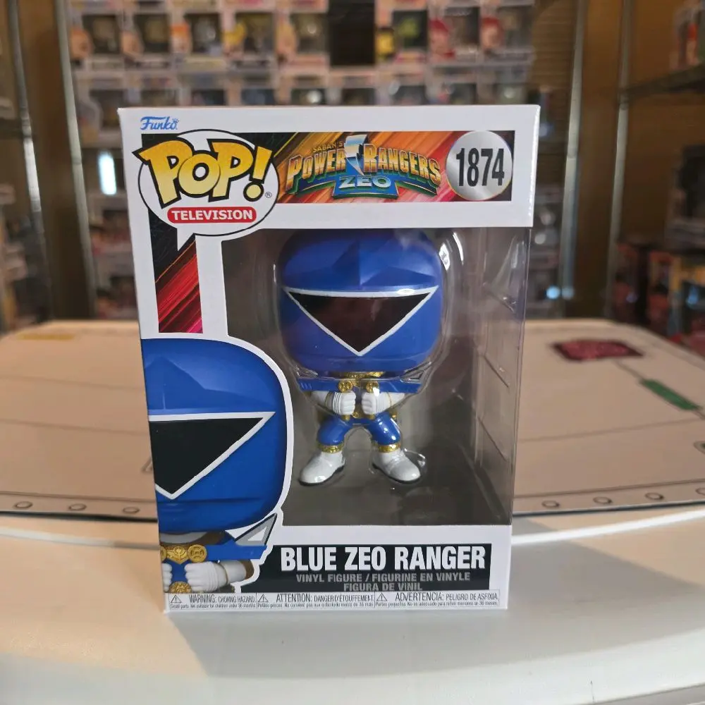 Funko Pop Power Rangers Blue Zeo Ranger #1874 Steve Cardenas