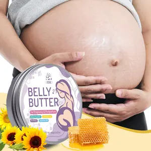 Pregnancy Stretch Mark Balm, Pre and Post-Natal Abdominal Massage, Contains Argan and Shea Oil, Pregnancy Skin Care, 100g