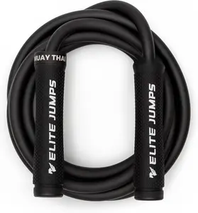 Muay Thai 3.0 Weighted Jump Rope for Men & Women - Professionally Designed for High-Intensity Training | MMA & Fitness - Full Body Workout Weighted Rope