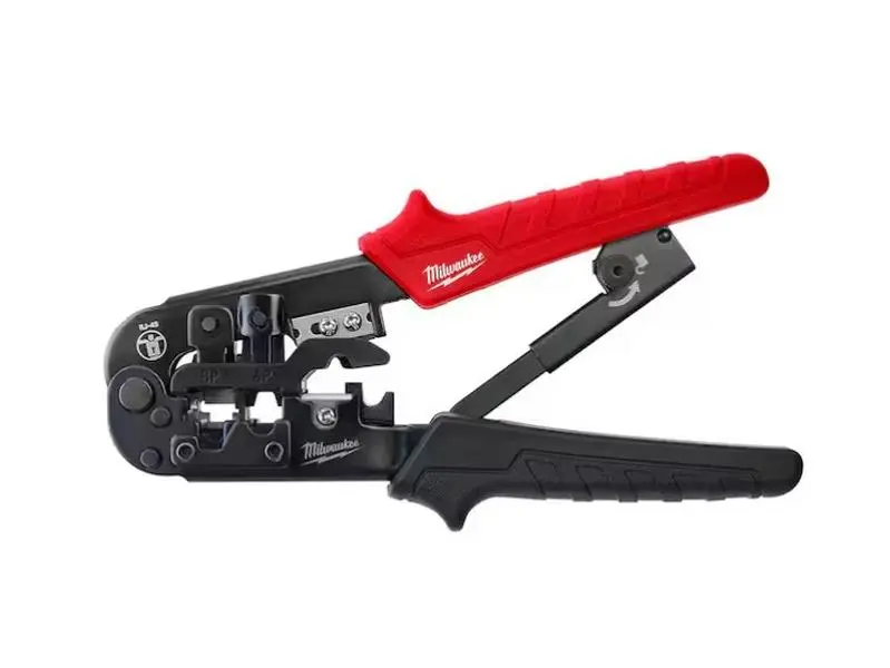 Milwaukee Ratcheting Pass-Through Crimper & Stripper 48-22-3074
