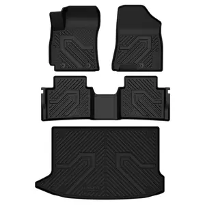 Lasfit Car Floor Mats & Cargo Mat, Car Interior Accessory - Custom-Fit for 2022-2023 Hyundai Kona N (Gas Models Only)
