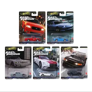 Hot Wheels 2024 Fast & Furious Premium Diecast Set of 5 Scale 1:64 Collectible Cars HNW46-956H