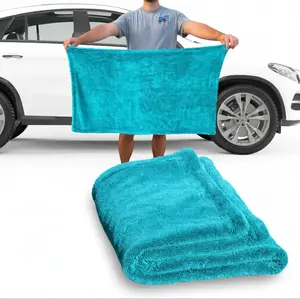 YOUNICE Megalodon Car Drying Towel, 24" x 36" Extra Large Microfiber Towel, Super Absorbent LoopTec Twisted Loop Detailing Cloth, Scratch-Free Edgeless Car Wash Rag for Trucks, SUVs & Carsglass  towel absorbency