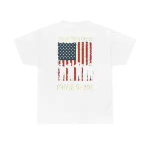 Veteran Thank You Tee, Military Appreciation Shirt, Patriotic Veteran Top, Soldier Support T-shirt, American Hero Cotton Shirt