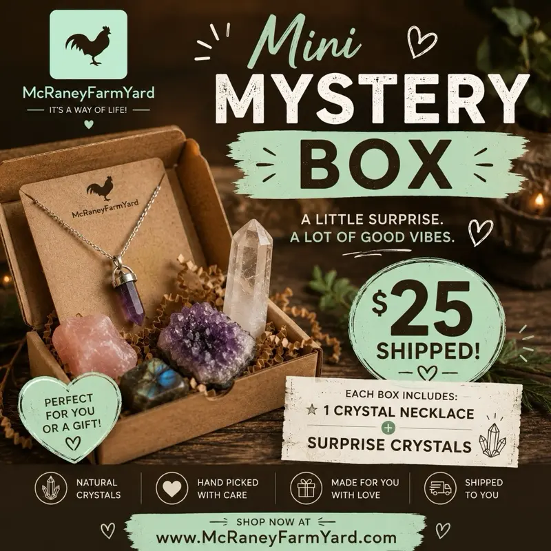 Crystals, Jewelry Mystery Box! Crystals, Jewelry Mystery Box!