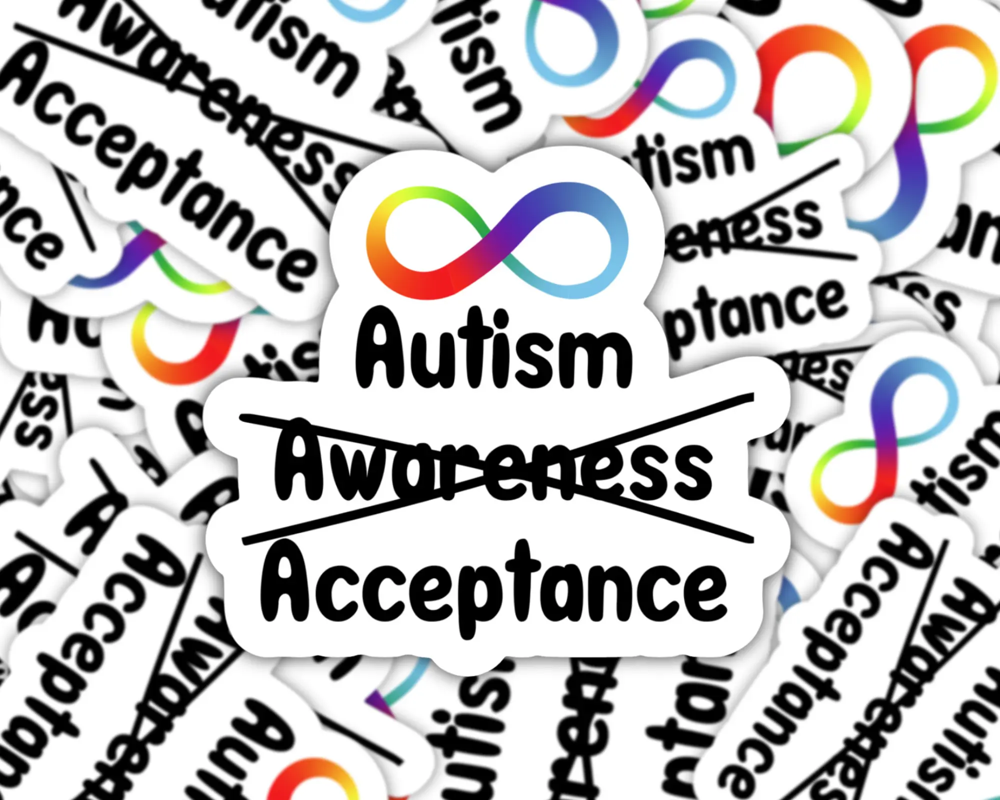 Autism Acceptance sticker