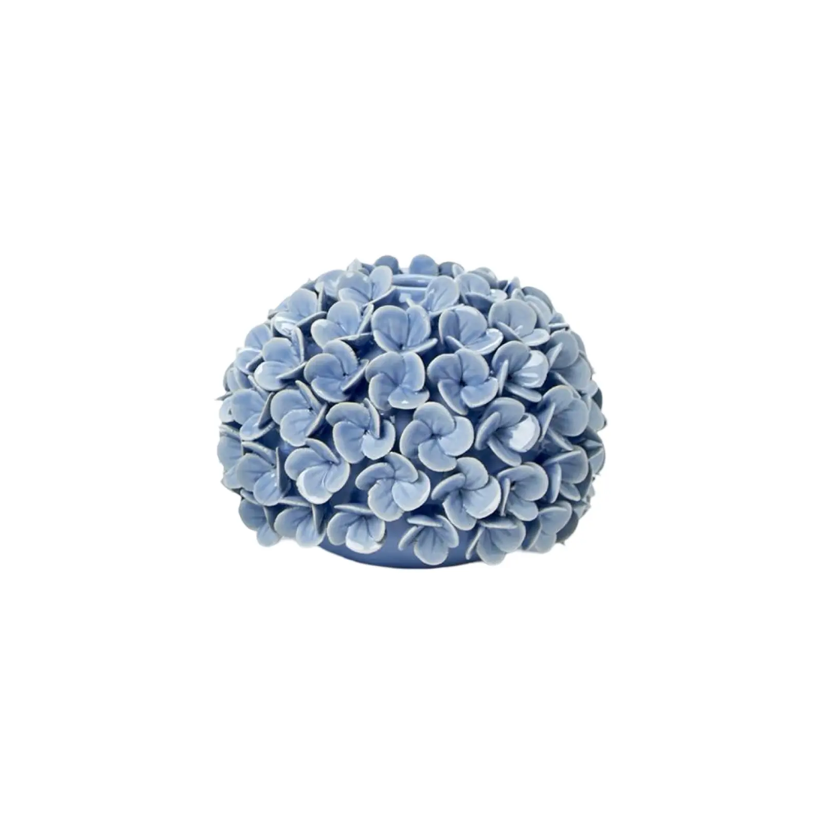 Blue Hydrangea Flower Bud Vase