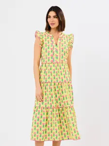Kari Dress | Lovely Lane Yellow