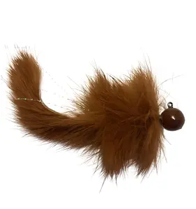 5 PACK – CrawBrown 1/4 oz Twitching Jigs (Salmon, Steelhead, Bull Trout, Trout)