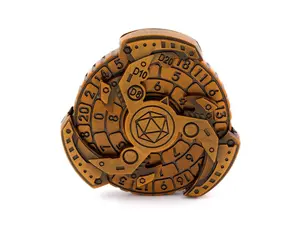 Mechanical Blade Metal Spinning DnD Dice 7 in 1 Fidget RPG Dice D20 D12 D10 D8 D6 D4 Multi-sided Dice for Tabletop RPG Enthusiasts, Gaming