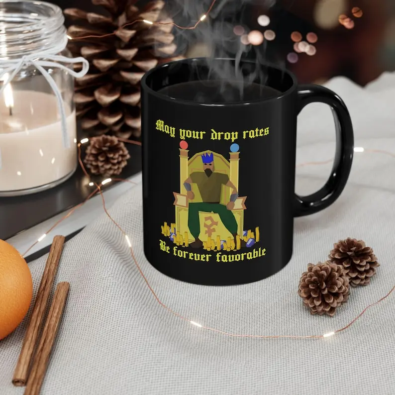 Old School Runescape Drop Rates - Mug
