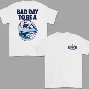 Bad Day To Be A Busch Light T-Shirt – Funny Beer Lover Shirt,Trendy Unisex Cotton Shirt, Gift for Men and Women|funny beer gift|men's t shirts|men gifts|funny gift for men|dad beer shirt